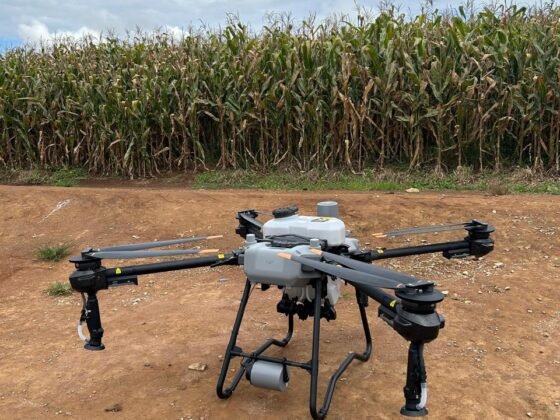 Drone leva agricultura de precisão aos experimentos na Fazenda Muquém e inaugura o plantio pelo ar na UFLA